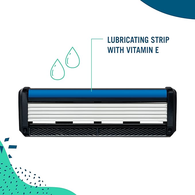 Preserve Shave 5 Five Blade Refillable Razor, Made from Recycled Materials, Sunshine Yellow