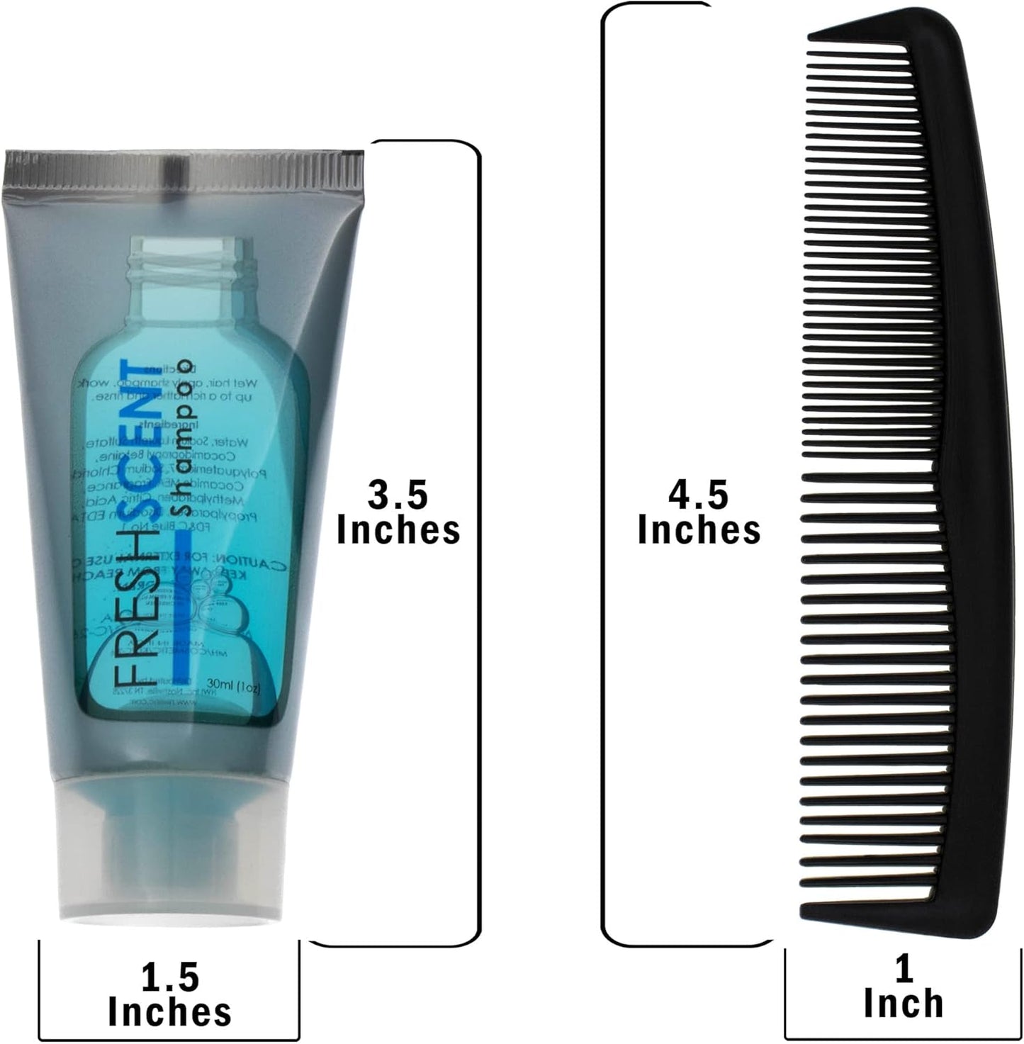 Moda West 96 Kits - Bulk Case of Wholesale Deluxe Toiletries for Men, Women, Travel, Charity, Homeless Shelters, 96 Disposable Hygiene Kits, Perfect for Hotels, Emergency Prep, and Donations