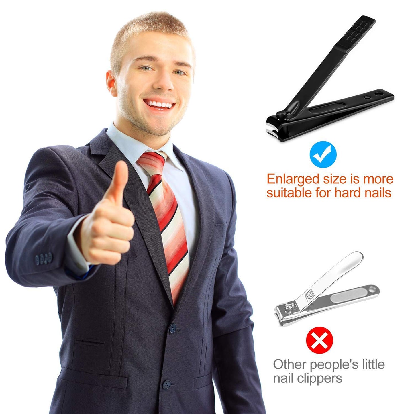 Manicure Set Pedicure Kit Womens Nail Clippers Set 32 in 1 Professional Grooming Care Tools Nail Kit Including Facial, Fingernails and Toenails Care with Travel Case Women (Red_7 Pieces)