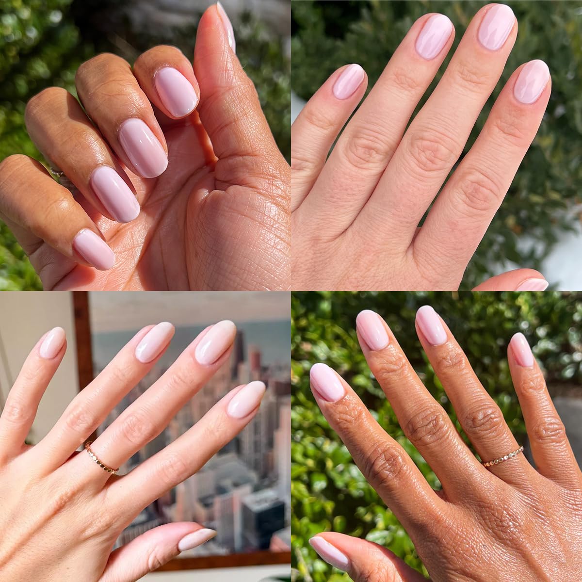 Olive & June Long-Lasting Nail Polish | Gel-Like Finish No Lamp Needed Lasts up to 10 days | Salon-Quality Color at Home | 15-Free, Vegan & Cruelty-Free Chip-Resistant Shine | Strawberry Scone