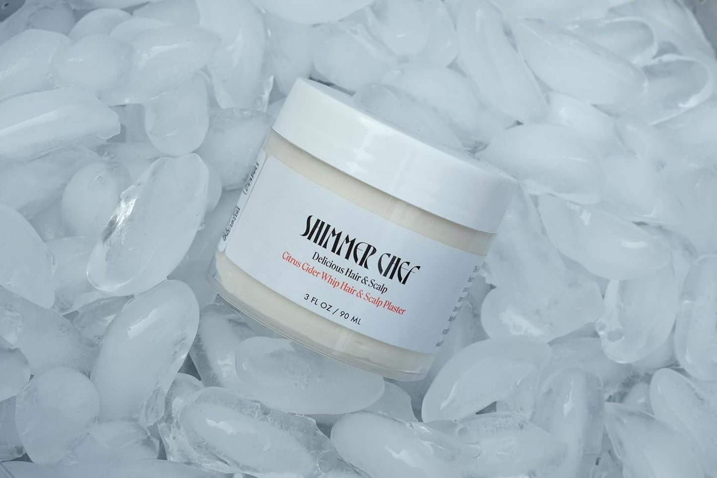 Citrus Cider Whip Hair Plaster | Vitamin C Infusion for Luminous Hair | Fruit Butters, Orange Peel Serum, Argan & Coconut Oils Create The Shimmer Effect For Uplifted Hair & Mood | 3 oz