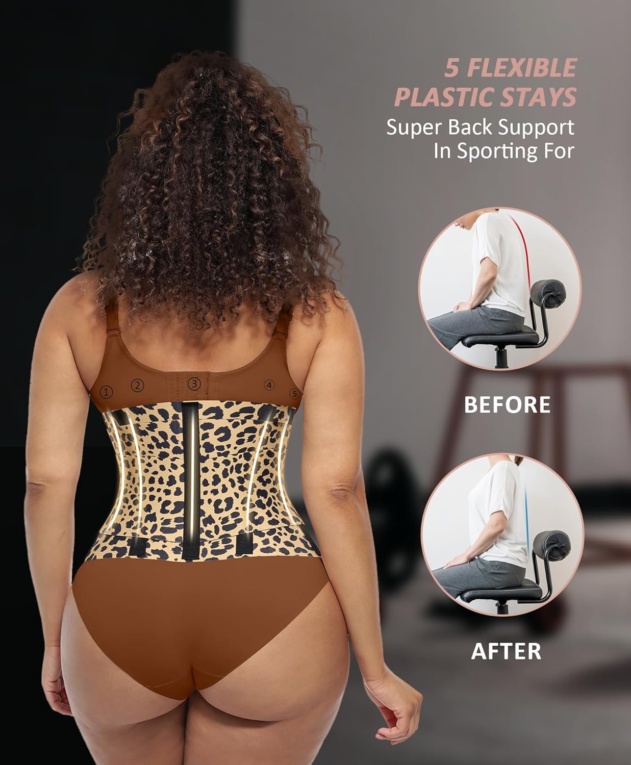 FeelinGirl Waist Trainer Belt Waist Cincher Trimmer Ab Belt Tummy Control Body Shaper with Triple Wrap Women and Men