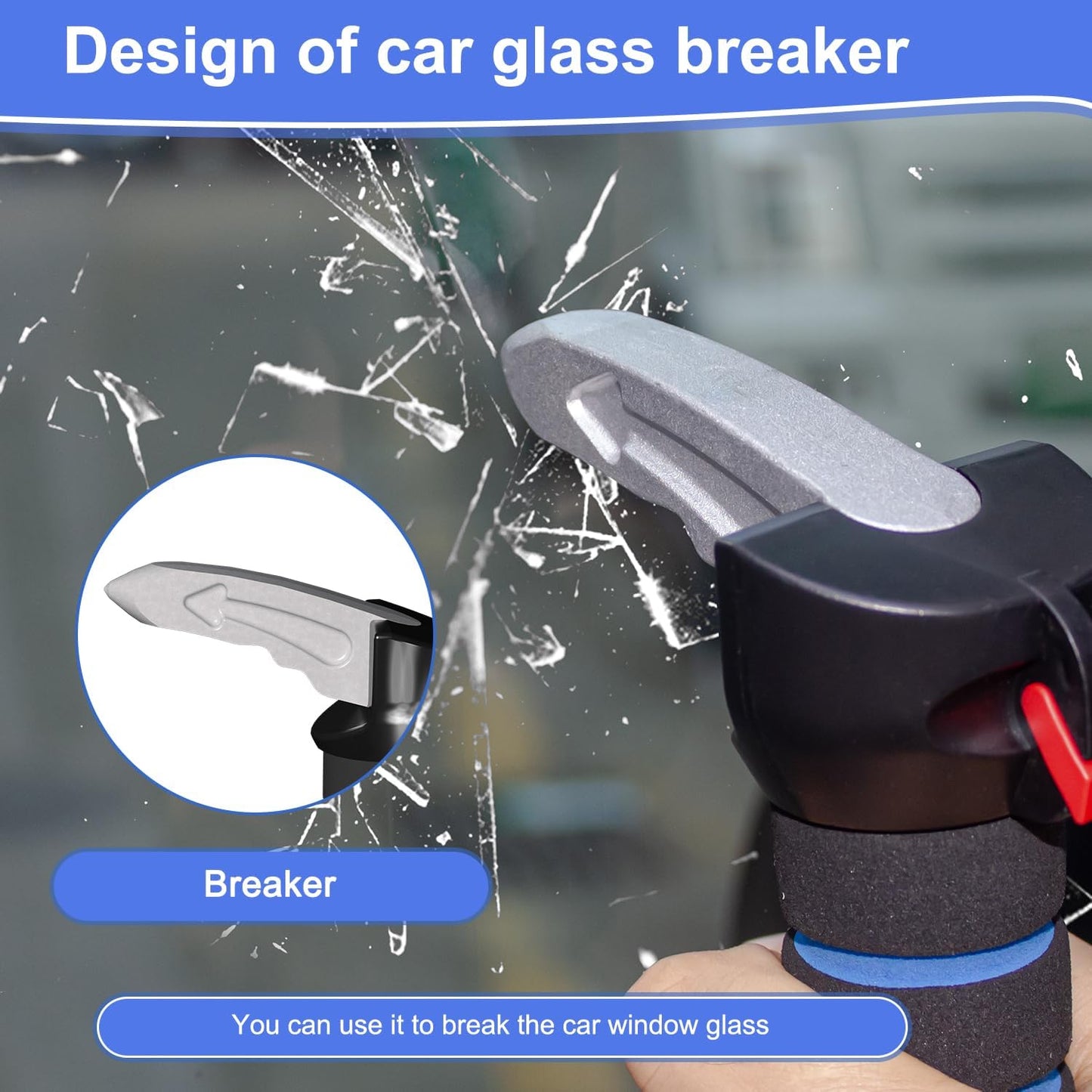 3 in 1 Car Door Handle for Elderly,Car Handle Assist,Support Handle Multifunction Door Latch for Seniors and Handicapped