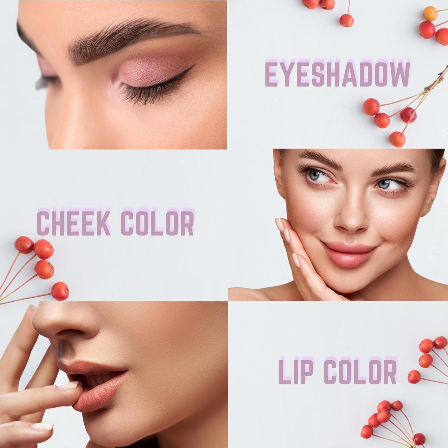 Mommy Makeup Any Wear Creme Eyeshadow - Waterproof, Crease-Proof, Long Lasting, High Pigment, Oil-free - Cream to Powder for Eyes, Cheeks & Lips (Crystal)