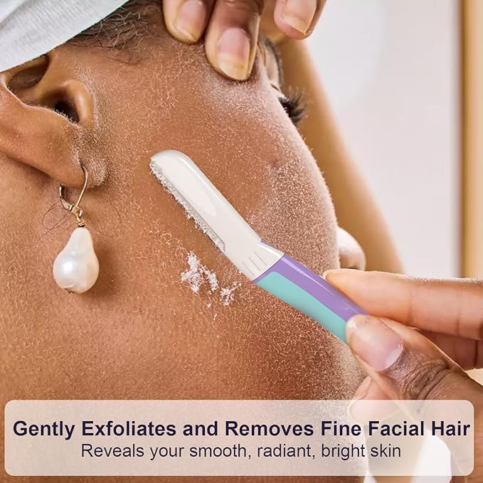 Dermablade, Dermaplane Razor Refill Blades, Stainless Steel Blades with Safety Micro-guards, Gently Exfoliates Skin | 12 count | No Handle | Only fit THURLADY Dermaplane Razor