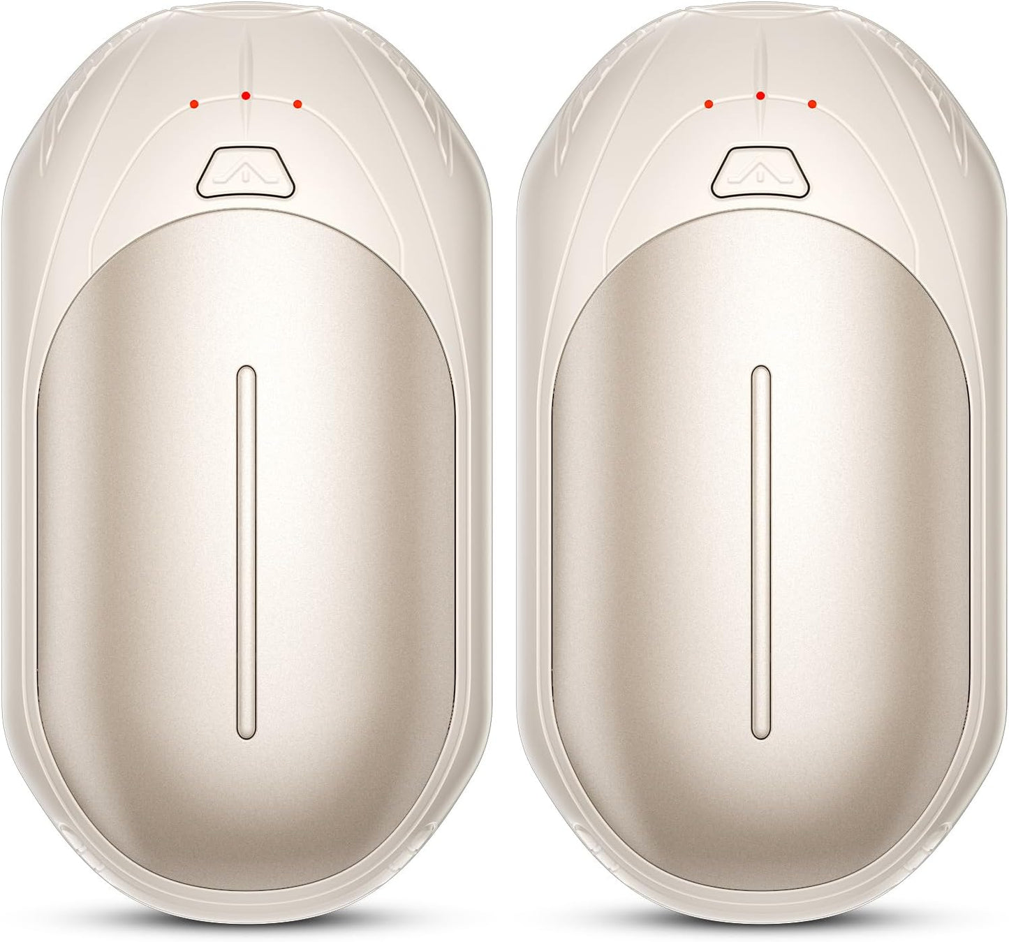 AI Hand Warmers Rechargeable 2 Pack, AI Smart Chips Electric Hand Warmers, 20Hrs Long Safe Heat, Portable Pocket Heater, Gifts for Christmas, Outdoor, Hunting, Golf, Camping Accessories