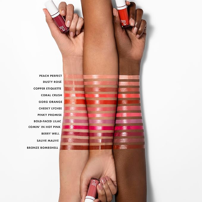 e.l.f. Camo Liquid Blush, Long-lasting Liquid Blush For High-pigment Color, Creates A Soft, Dewy Finish, Vegan & Cruelty-free, Gorg Orange