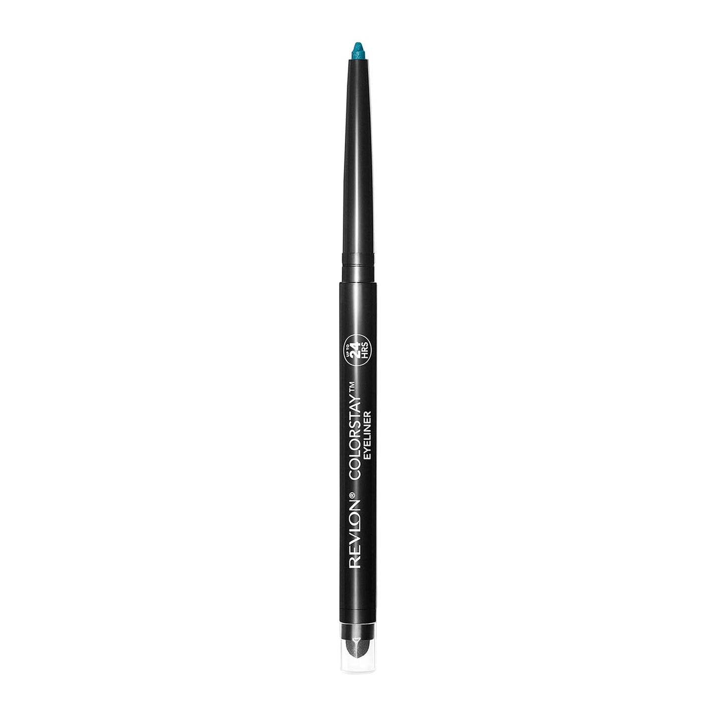 Revlon ColorStay Pencil Waterproof Eyeliner, Smudge-Proof, Eye Makeup with Built-In Sharpener, Packaging May Vary, 210 Teal, 0.01 oz