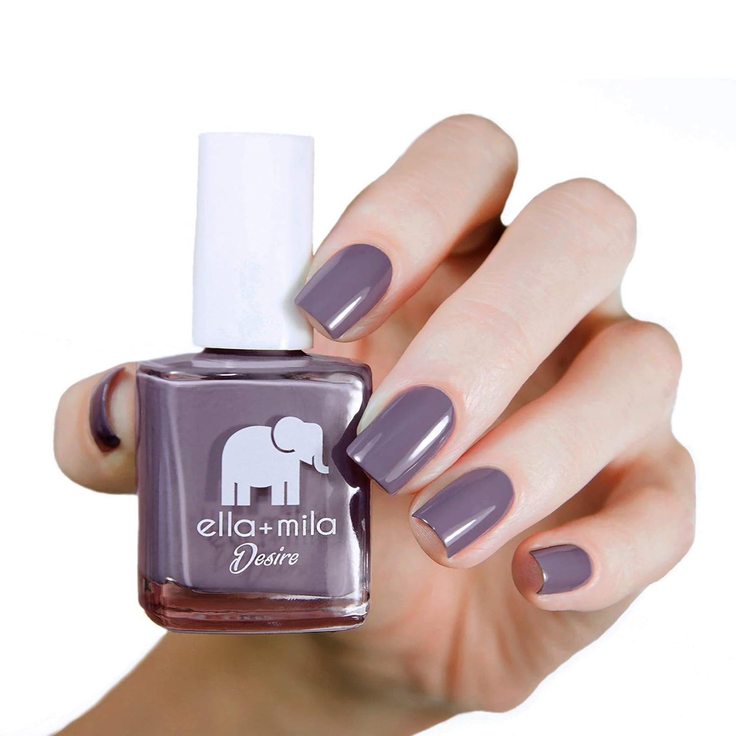 ella+mila Nail Polish, Desire Collection - Mauve Over