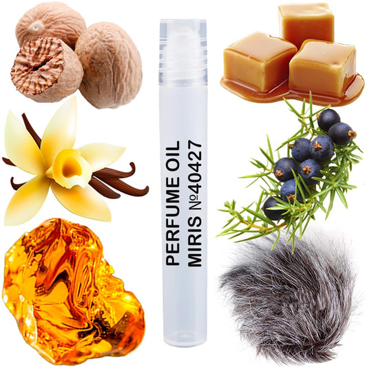 MIRIS Perfume Oil No. 40427, Inspired by Gentle Fluidity Gold, Long-Lasting Unisex Roll-On For Women and Men, Rollerball 0.34 Fl Oz / 10 ml