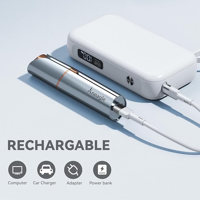 Facial Hair Remover for Women,Painless Hair Shaver Rechargeable with LED Light, Flawless Lady Face Electric Razor,The Great Female Mustache Removal (Sky Blue)