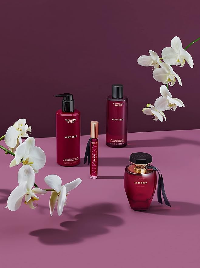 Victoria's Secret Very Sexy Eau de Parfum, Notes of Vanilla Orchid, Sun-Drenched Clementine & Wild Blackberry, Perfumes for Women (1.7 oz)