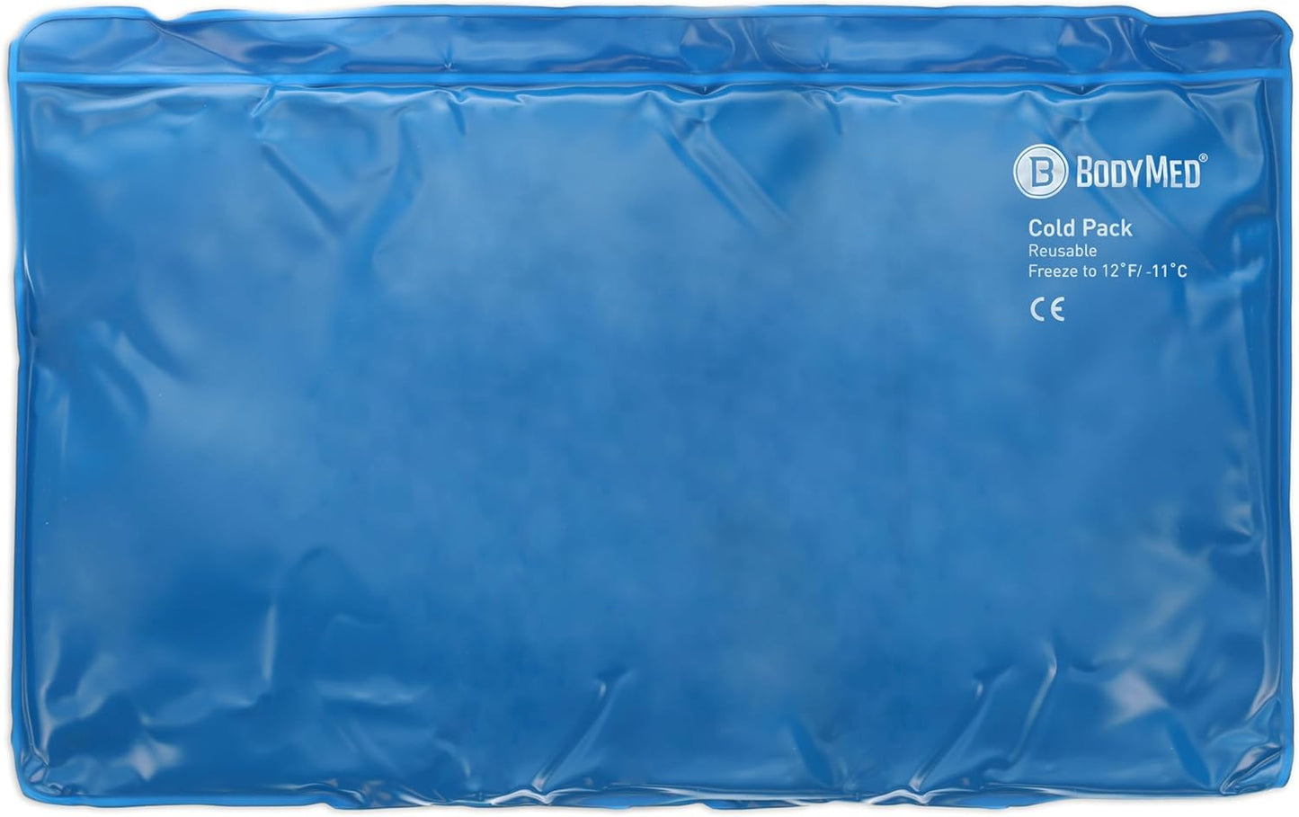 BodyMed Reusable Vinyl Ice Pack for Knee, Arm, Elbow, Shoulder, Back - Professional Grade Cold Therapy for Injuries, Aches, Swelling, Bruises, Sprains - 21 in. x 13 in. (Oversize)