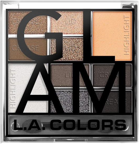 L.A. COLORS Color Block Eyeshadow, Glam CES137B