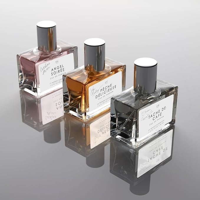 Le Monde Gourmand Pêche Délicieuse - Eau de Parfum – 1 fl oz (30 ml) - Peach, Vanilla, Caramel, Rose Perfume Notes