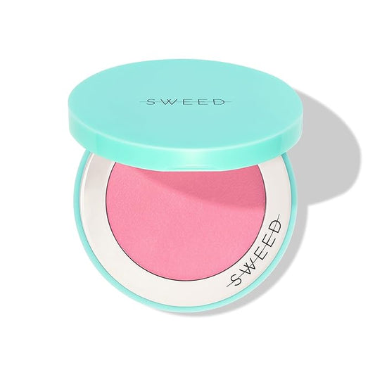 SWEED - Air Blush Cream | High Pigmented, Velvet Finish | Vegan, Cruelty-Free, Clean Beauty (Doll Face, 1.4 oz | 40 g)