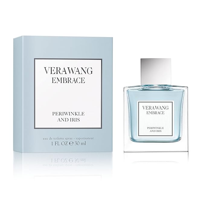 Vera Wang Eau de Toilette Spray, Embrace: Periwinkle & Iris, 1.0 Oz.