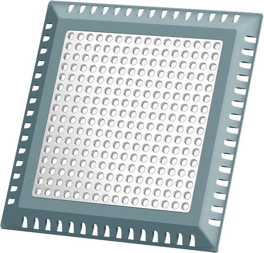 Hair Catcher/Drain Strainer/Shower Drain Cover for Bathroom Floor Drain, Stainless Steel and Silicone (Patented Product)