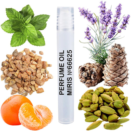MIRIS Perfume Oil No. 66625, Inspired by 1 Million Royal, Long-Lasting Men Roll-On, Rollerball 0.34 Fl Oz / 10 ml