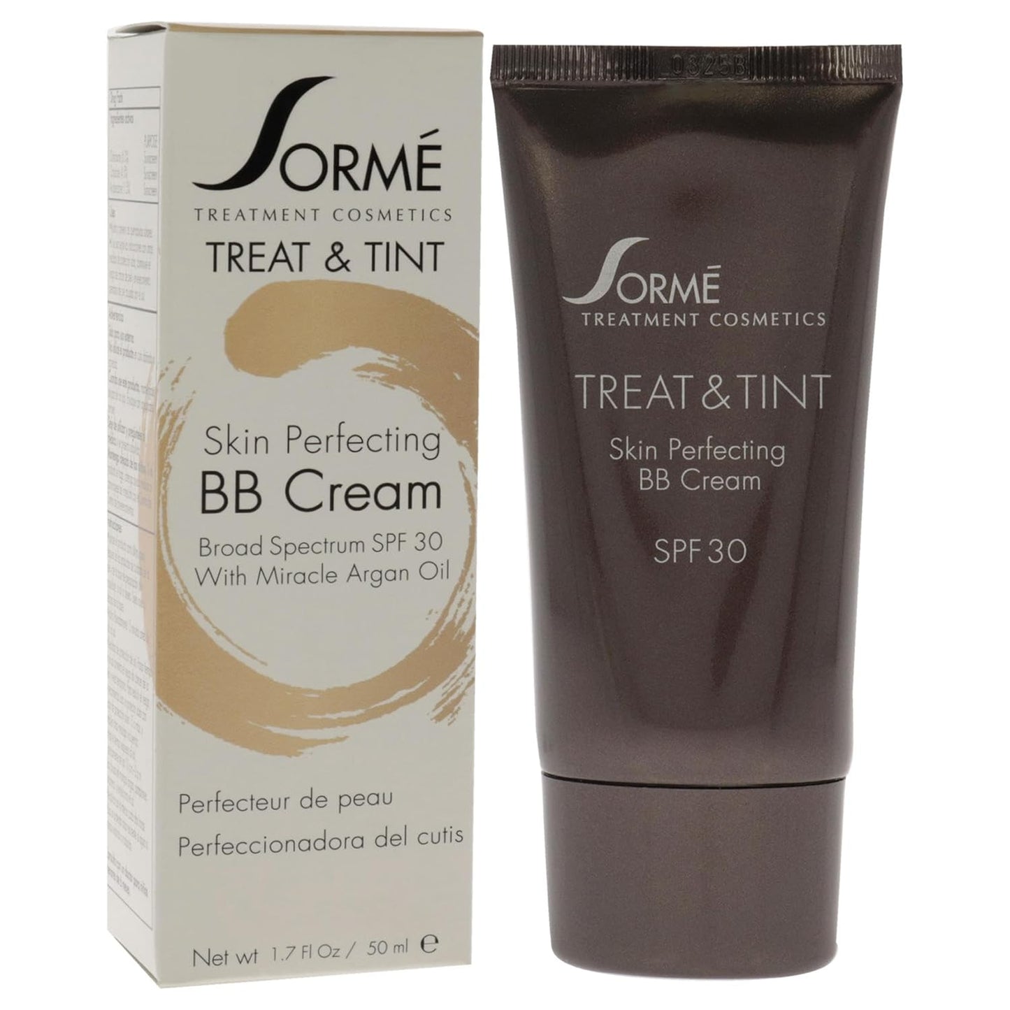 Sorme Cosmetics Treat and Tint BB Cream, Light Honey, 1.7 Ounce