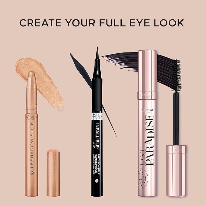 L'Oreal Paris Makeup Le Shadow Stick Eyeshadow, Blendable, Smudge-Resistant, Cream Eyeshadow, Magnetic Bronze, 0.05 Oz