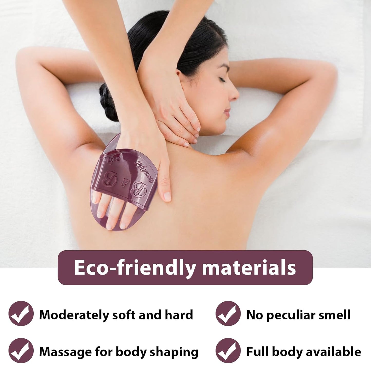 2-Pack 2025 Pro Meridian Massage Brush Set - Full Body & Scalp Acupressure Tool for Head-to-Toe Relaxation - Salon Quality Comb Gift Idea