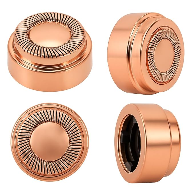 Gen 2 Replacement Heads for Flawless Facial Hair Remover, Used Finishing Touch Flawless Hair Removal, 4 PCS per pack