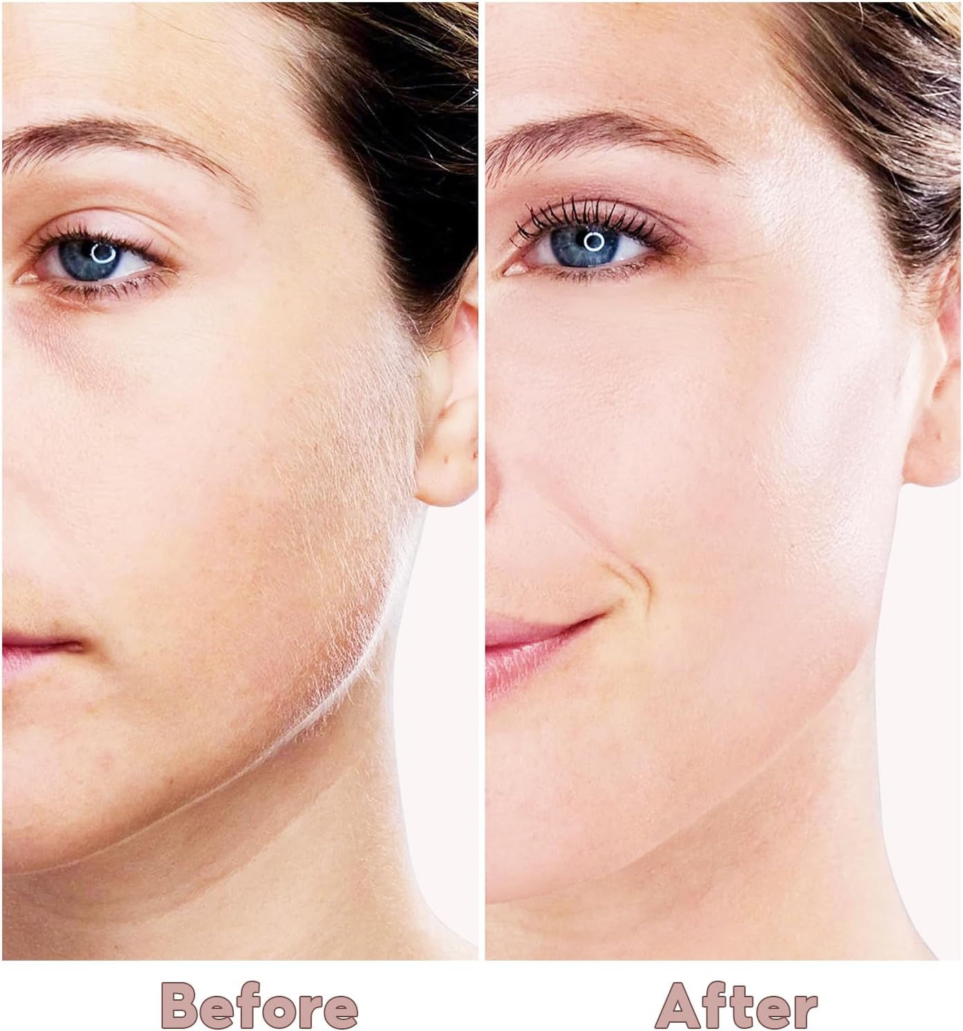 Facial Hair Removal for Women, Painless Hair Remover Device Lady Face Electric Razor for Lip, Chin,arms with USB Rechargeable Included 2 pc Replacement Heads