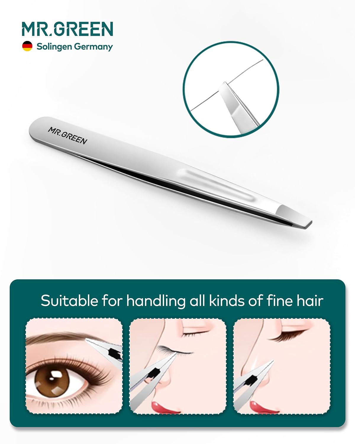 MR.GREEN Nail Clipper 4Pcs Set, Stainless Steel Manicure Pedicure Set, Medical Grade Grooming Kit with Travel Case Gift Box for Man & Woman