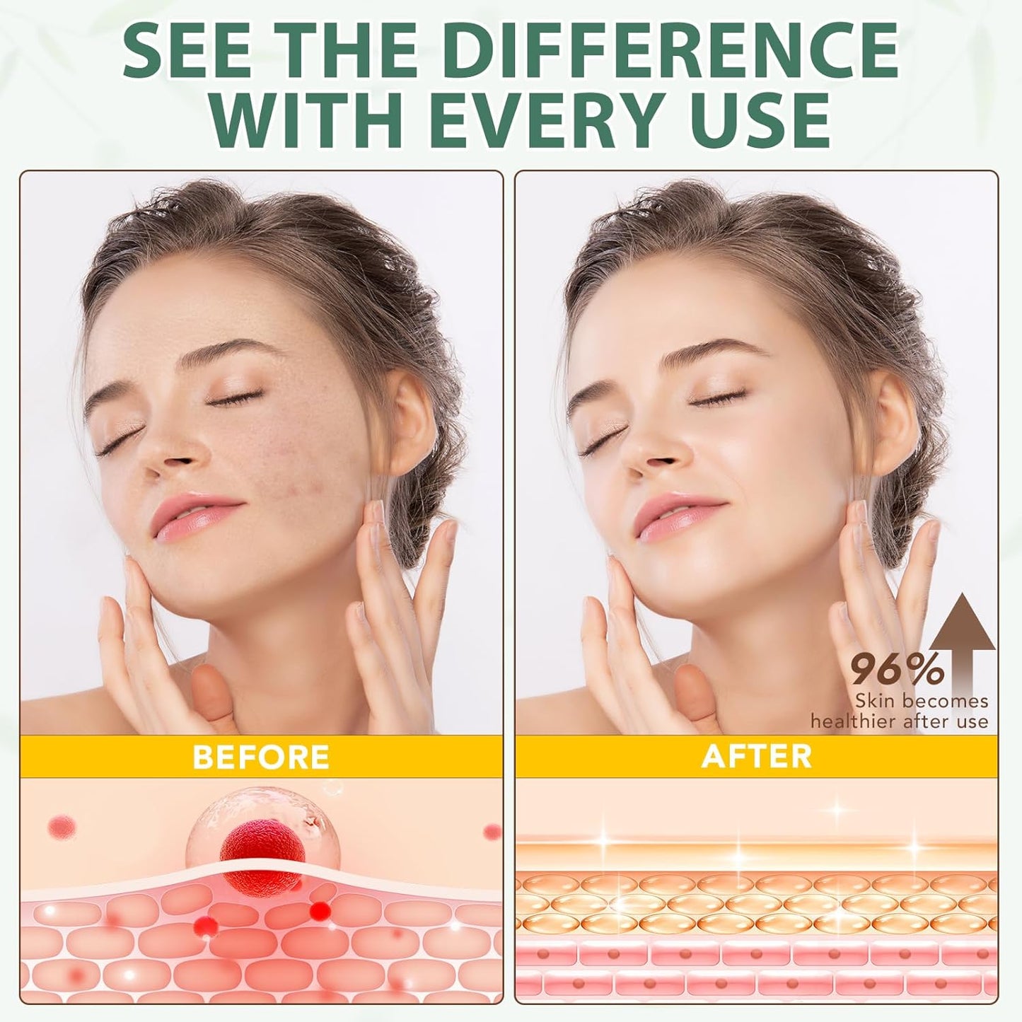 ReliCo Beef Tallow for Skin Moisturizer - Organic Whipped Grass Fed Beef Tallow with Honey Cream for Body, Unscented, 2pcs