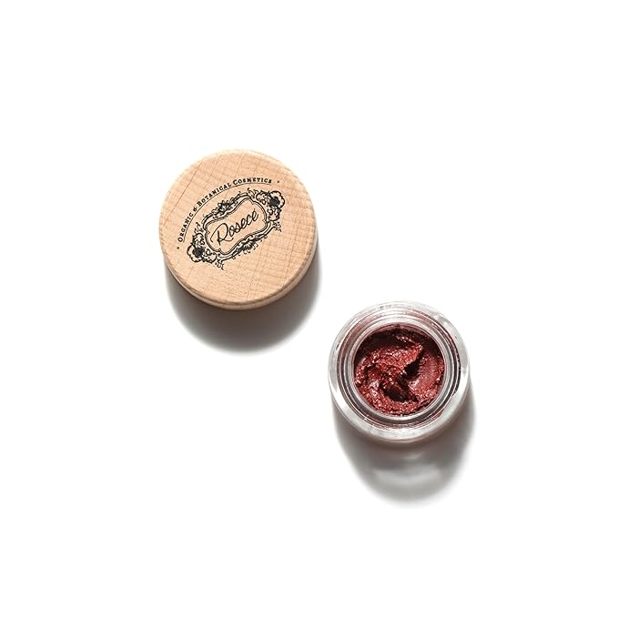 2-in-1 Cream Cheek Blush + Lip Color | Natural Mineral pigment | Soft Lips with natural oils and Vitamin E | 100% Plant ingredients, Vegan (Sweet RED/Shimmery-RUBY, 0.25fl oz)