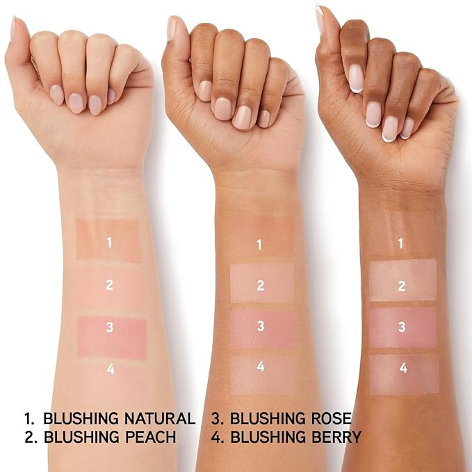 Physicians Formula Powder Palette Multi-Colored Blush Powder Blushing Rose, Dermatologist Tested