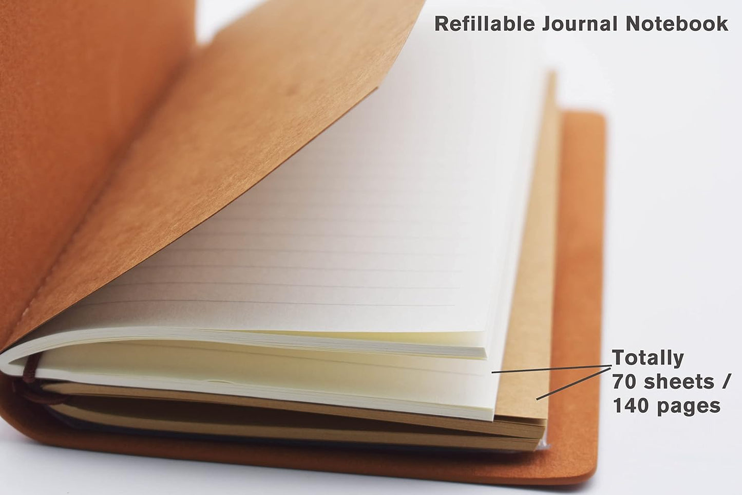 Son Journal Gift from Mom-Son Graduation Gift-Son Birthday Gift-Son Christmas Gift-Son Going Away Gift-Son Leaving Gift-Refillable Photo Diary Notebook Gift for Son