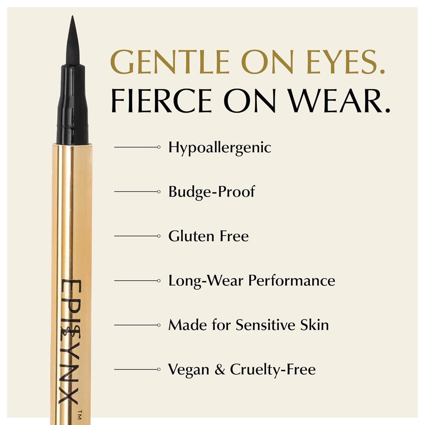 Waterproof Eyeliner - Smudge-Proof Liquid Eyeliner Pen with Precision Tip for Smooth, Long-Lasting Application - Vegan, Hypoallergenic & Gluten-Free Eye Liner - 6 Shades 2mL each Gift Set