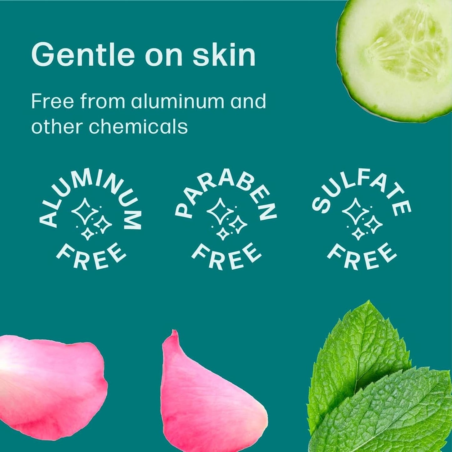 Dew Well Refreshing Deodorant Wipes - A Fresh Start When You’re On the Go - Aluminum, Paraben, and Sulfate Free - Variety Pack (Mint, Rose, and Cucumber) - 50 Individually Wrapped Wipes