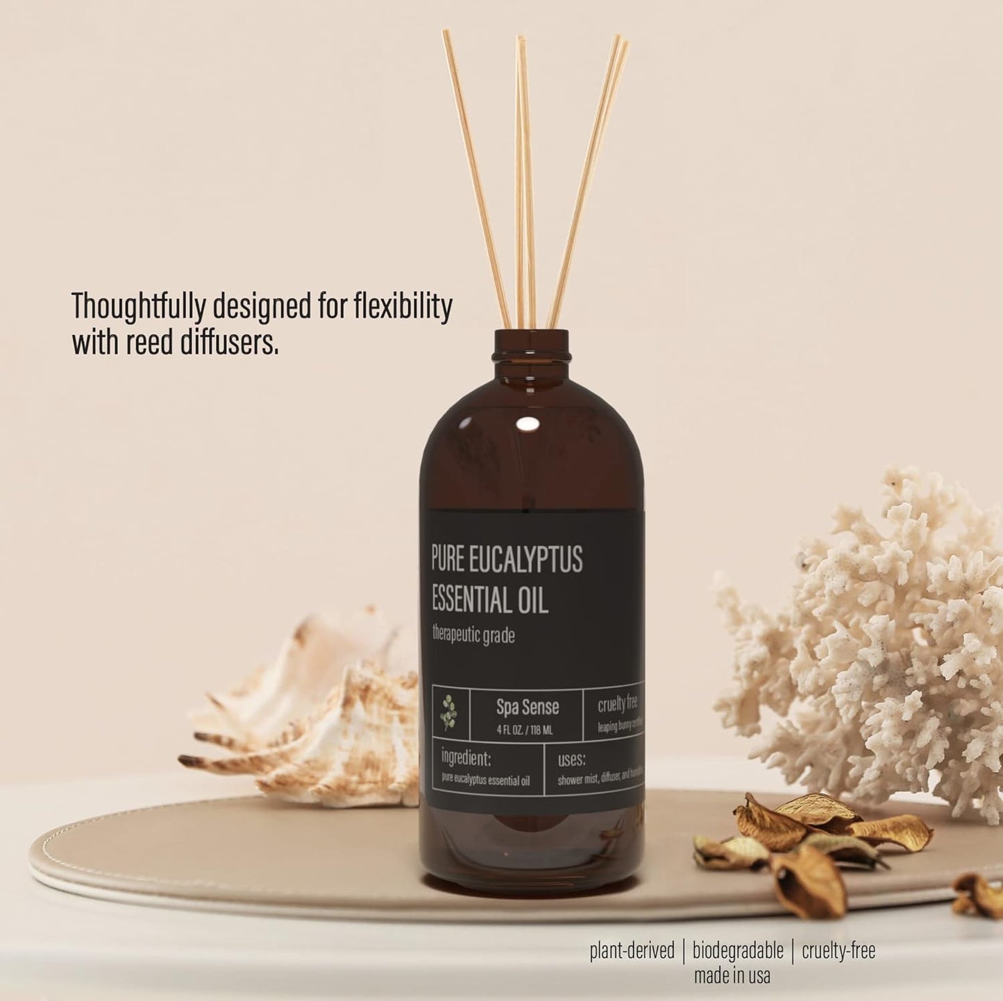 Pure Eucalyptus Oil Shower Mist and Steam Room Spray - Room Spray and Eucalyptus Spray for Shower - Premium Aromatherapy Eucalyptus Essential Oil Spray - 8 Ounce, 2 Pack