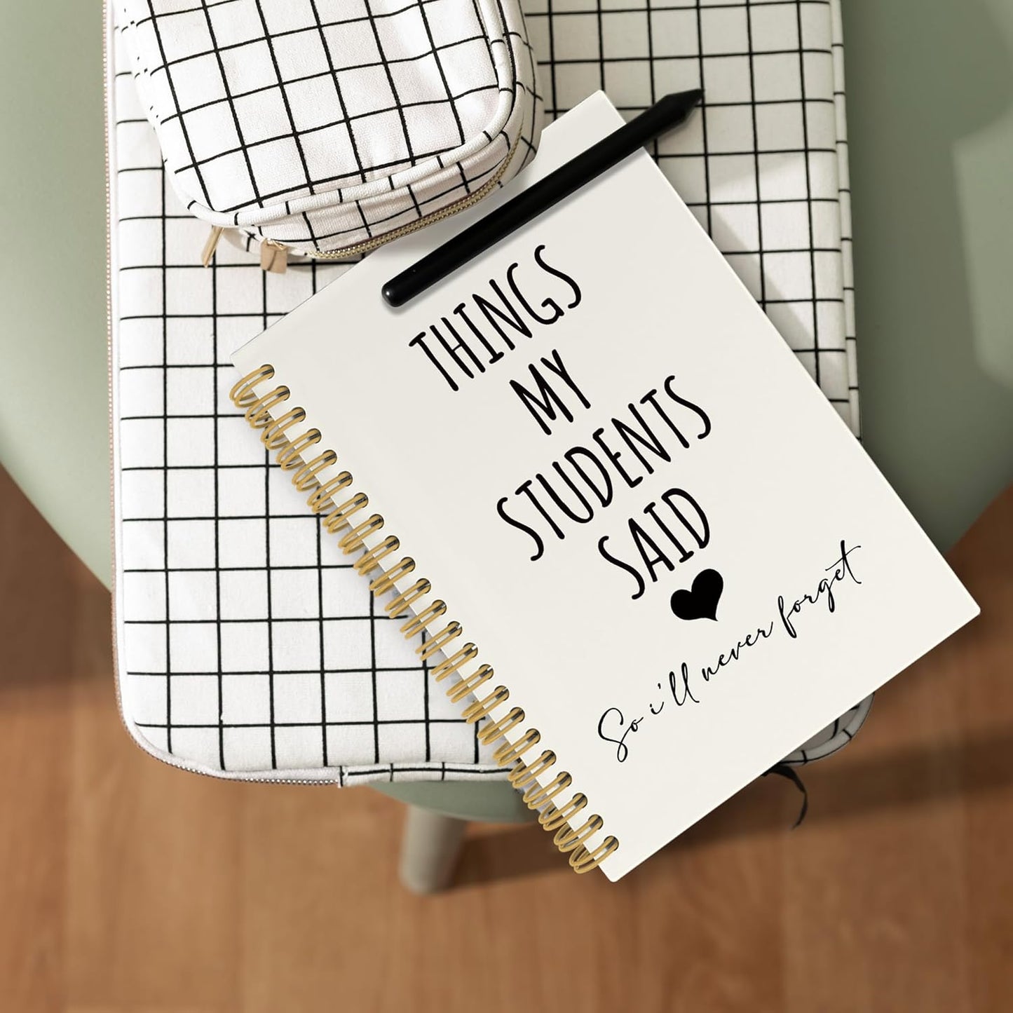 CUANFDDSF Teachers Appreciation Gifts Notebook, Back to School Teacher Gifts Journal Notebooks for Note Taking,Writing Pads，Thank You Teacher Gift Hardcover Spiral Notebook 5.5x8.3 Inch