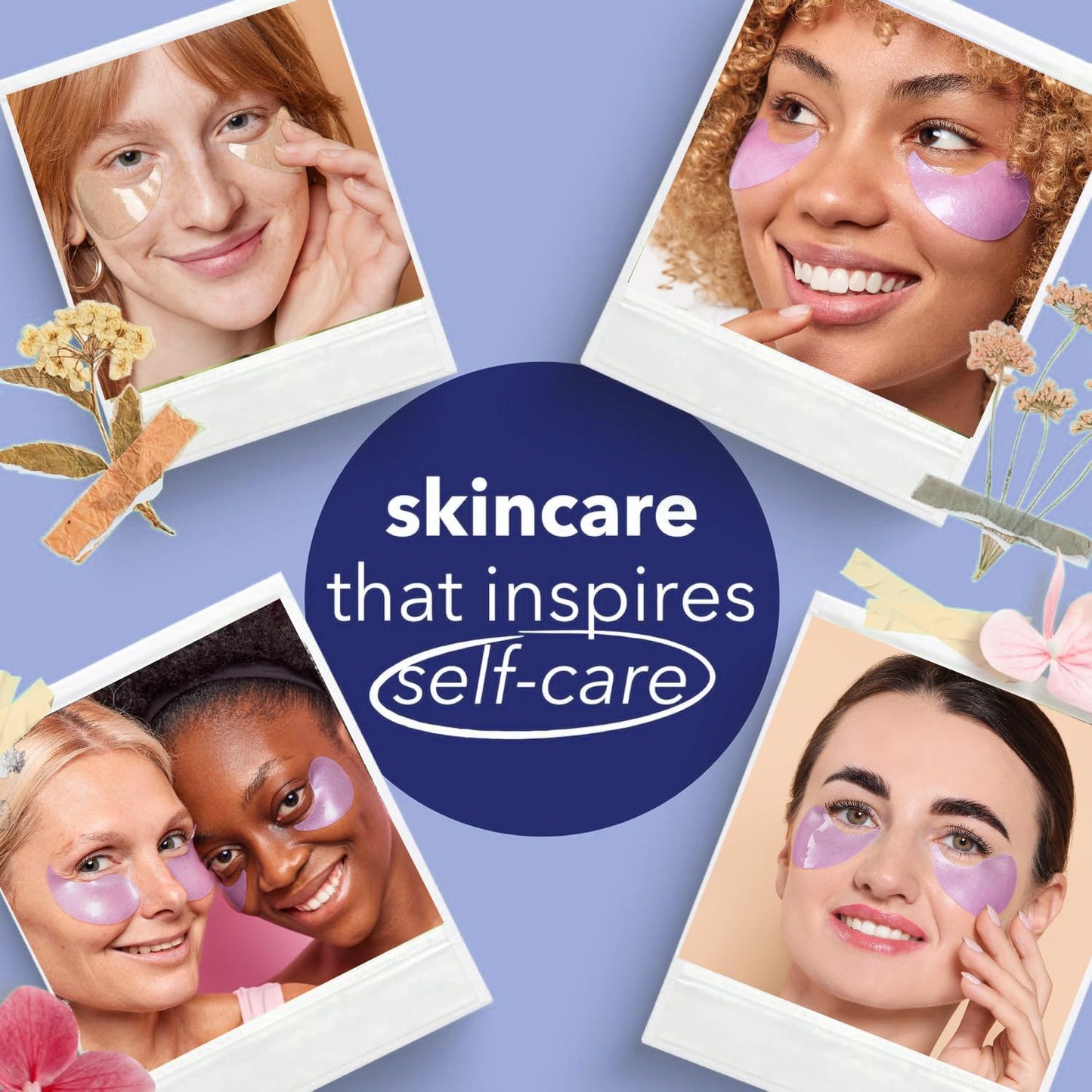 DIAMOND GAZE Under Eye Patches 28 Pairs, Rejuvenate Eye Area, Soothing Hydrate Brighten Skin, Plumps Fine Lines, Hydrogel Eye Mask with Retinol, Niacinamide and Polyglutamic Acid, Eye Gel Pads