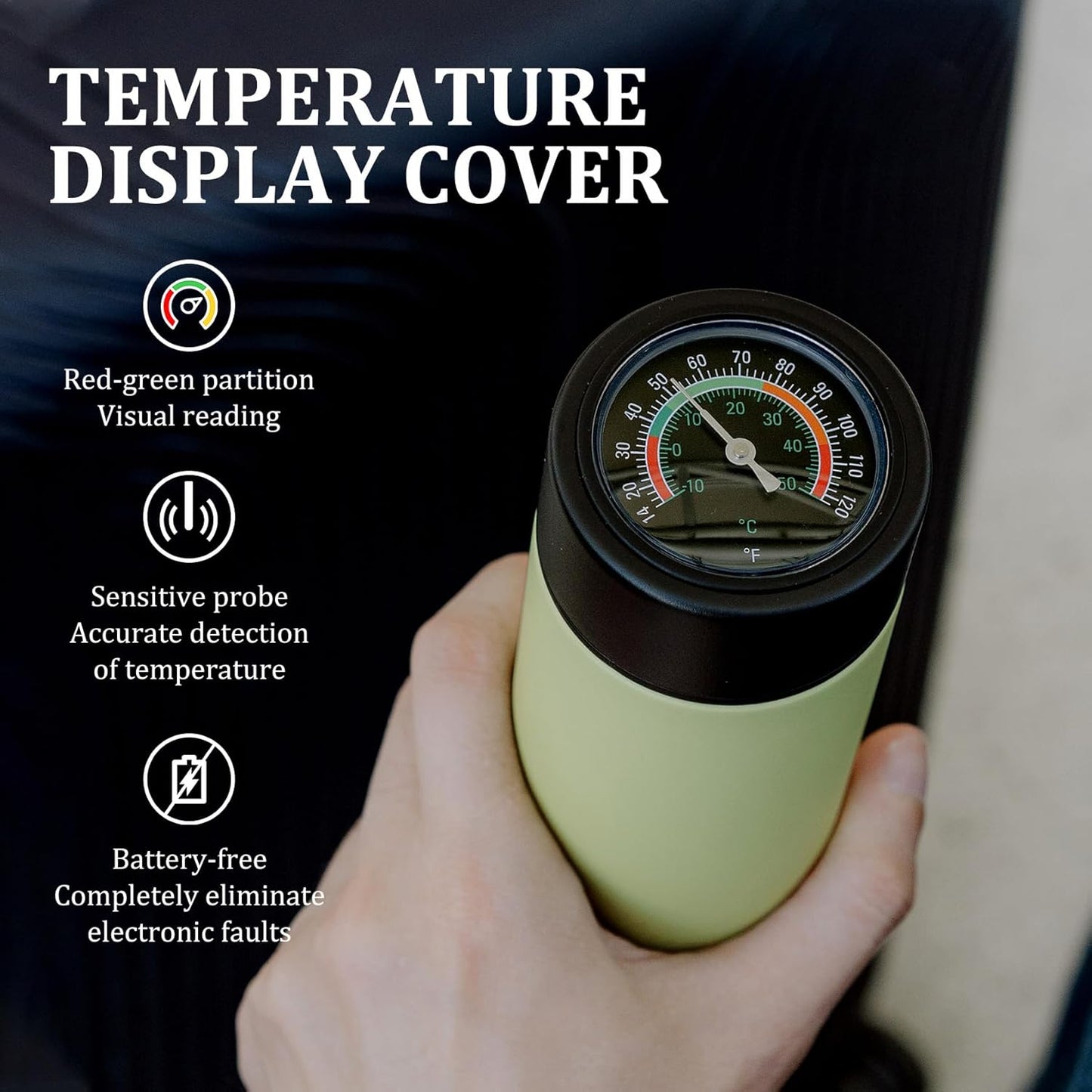 TSA Approved Insulin Cooler Travel Case, 60H Diabetes Medication Cooler with Large Dial Mechanical Thermometer & Biogel Ice Pack, Compact Diabetic Travel Case for Medicine Storage