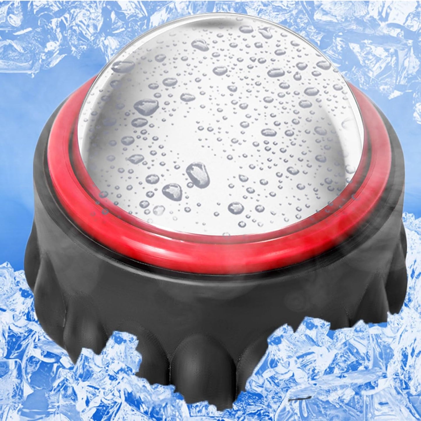 Everjoys Massage Ice Roller Ball, Cold & Heat Therapy Relief Massager, Deep Tissue Massage Pain Relief, Massager Tool for Back/Neck/Body/Face/Foot Pain, Muscles Recovery