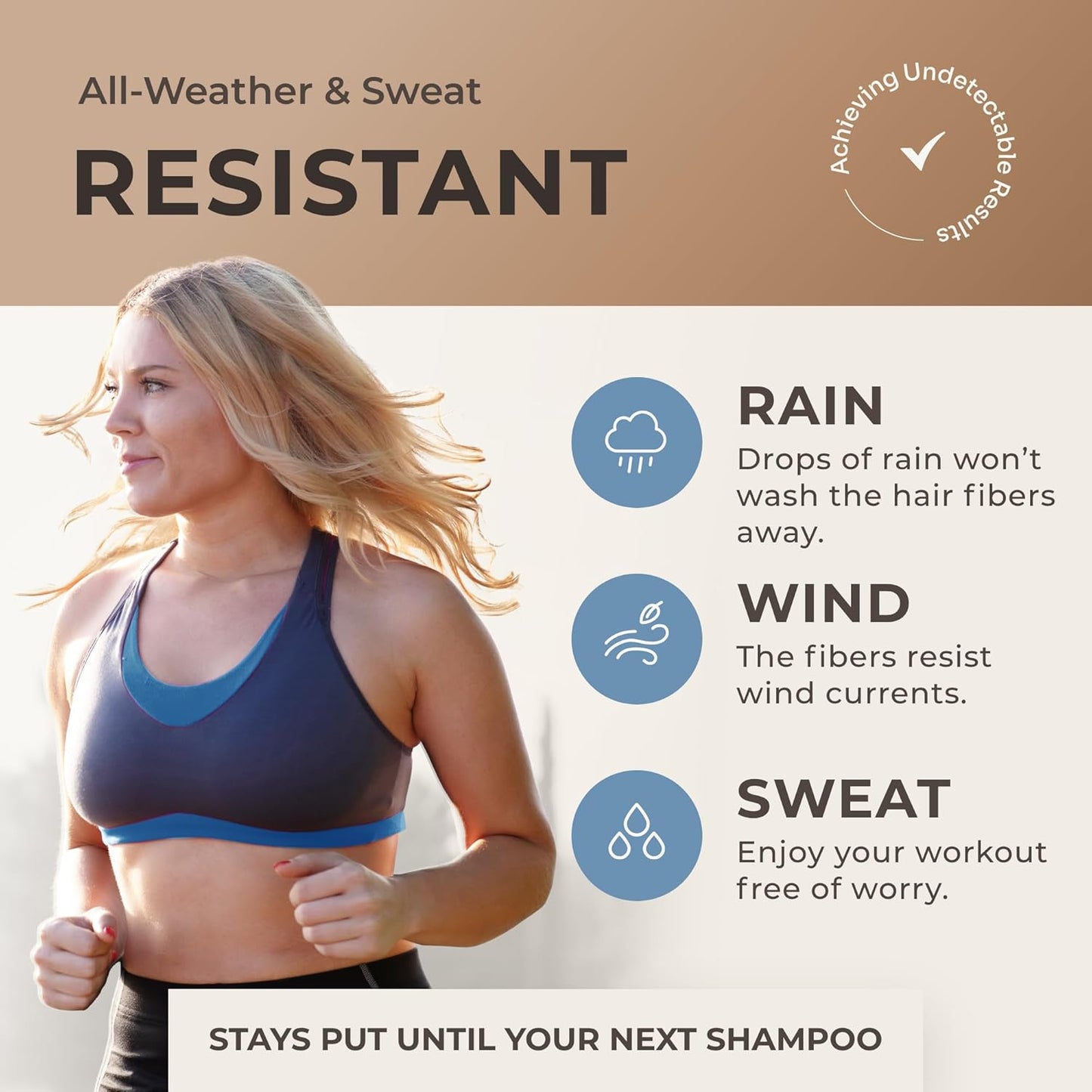 Keratin Hair Fibers for Men & Women - Fill In Fine or Thinning Hair, Instantly Thicker, Fuller Looking Hair (Dark Brown 15g)