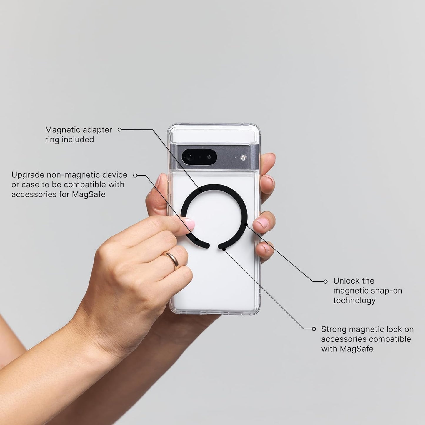 Dreamy Purple Butterflies PopSockets PopWallet for MagSafe