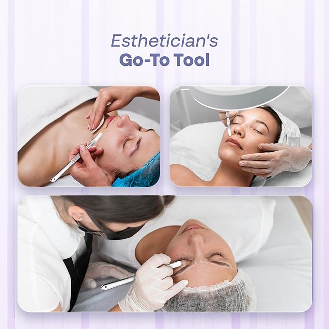 10R Blades Dermaplaning Kit Containing 10r Blades Scalpels Pack of 100 with Scalpel Handle #3 + 10R Scalpel Blade Remover Box + Hemostat by Mymed