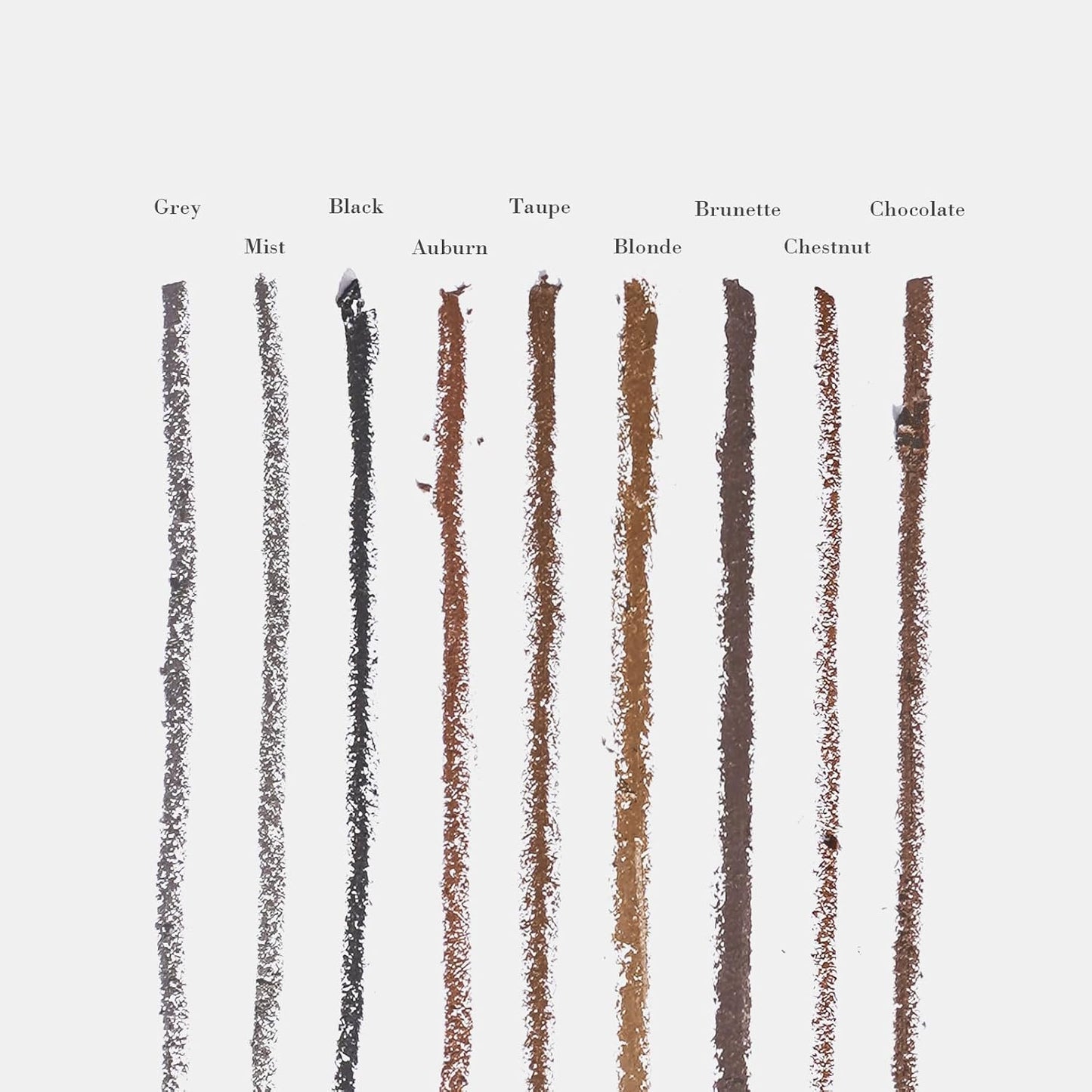 Auburn Eyebrow Pencil, Waterproof Red Eyebrow Pencil, Automatic Brow Pen with Spoolie for Red Hair, Ultra Precise Brow Pen for Defining Filling, Longlasting and Sweat-proof,Auburn YES.EYE DO