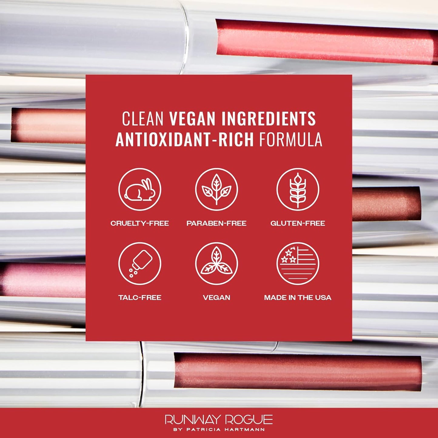 Runway Rogue LuxGloss Lip Gloss, High-Pigment Shimmery Suede Mocha-Nude Lip Gloss, ‘Ready to Wear’