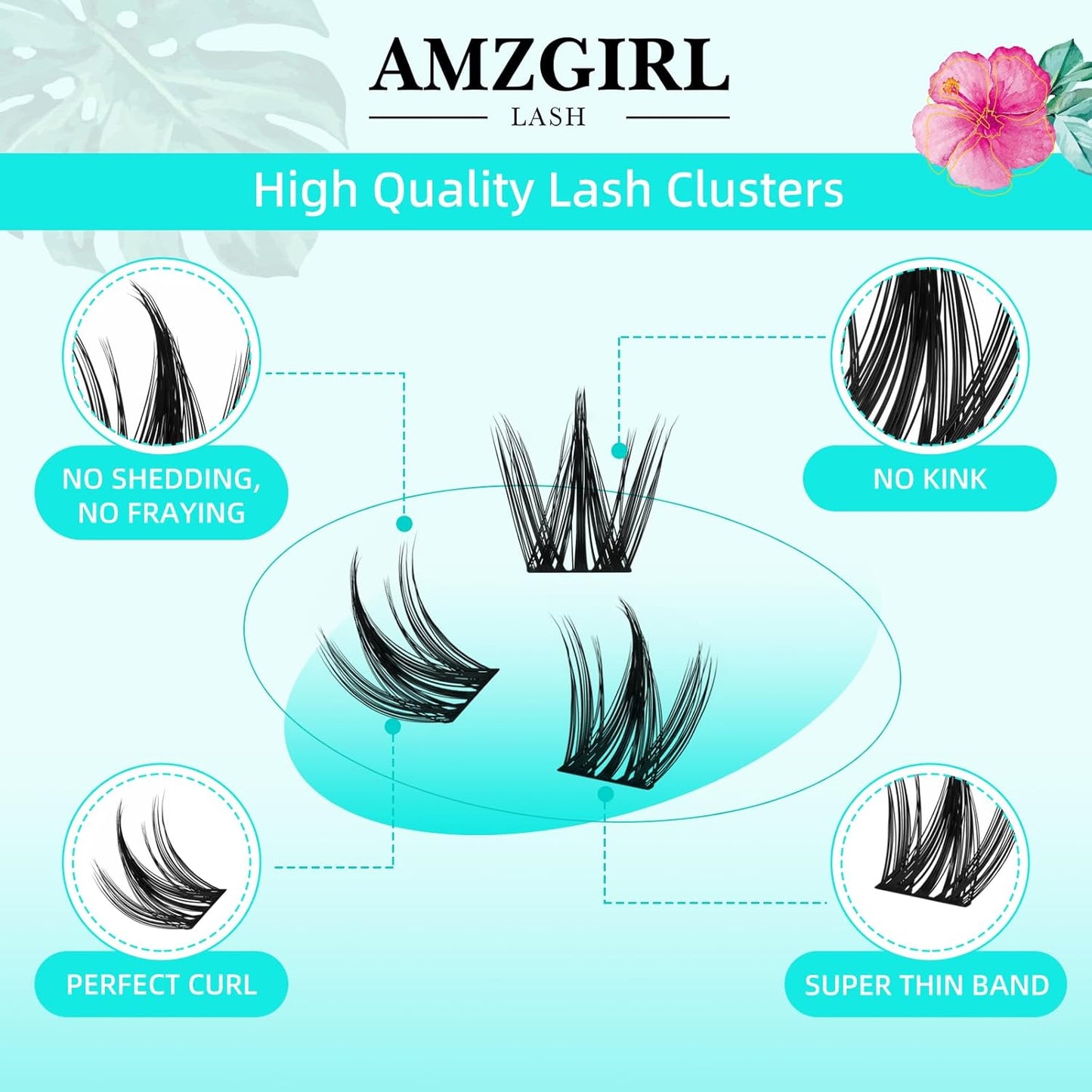 Lash Clusters Manga 140Pcs Eyelash Cluster Wet Look Ultra-Thin Lash Band Eyelashes Extensions Spiky Anime Wide Span Lashes(Puppy,C-16mm)