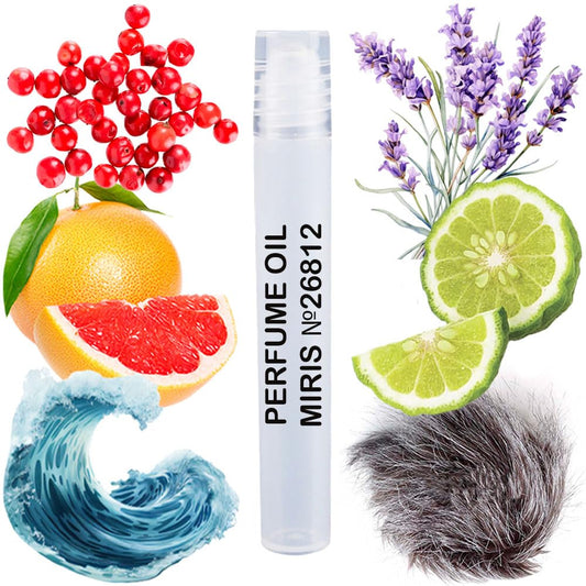 MIRIS Perfume Oil No. 26812, Inspired by Legend Spirit, Long-Lasting Men Roll-On, Rollerball 0.34 Fl Oz / 10 ml