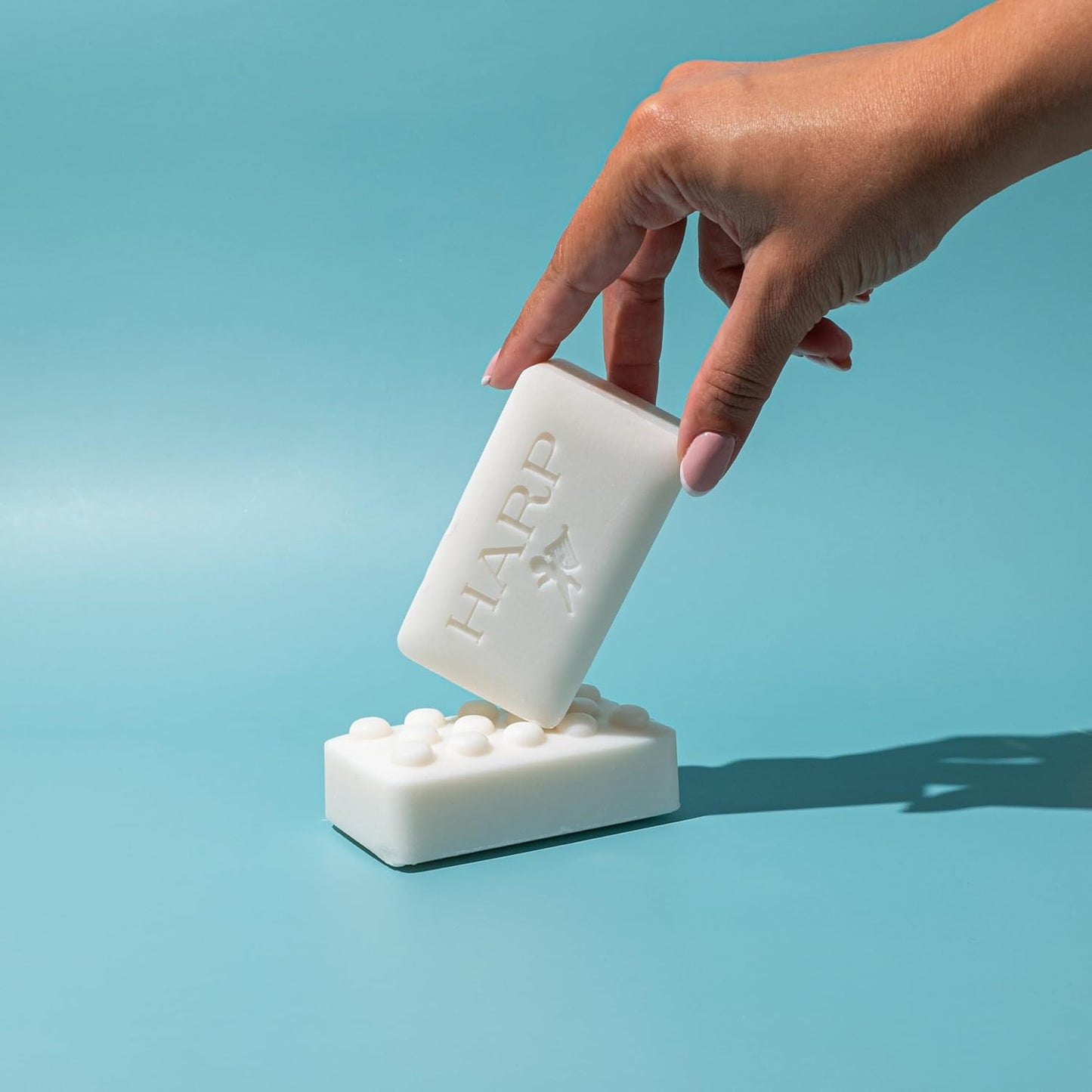 HARP pH-Balanced (5.0-6.0) Body Wash Bar. ZERO Saponified Oils. Protects Moisture Barrier. Gentle for Sensitive/Dry skin. + Shea Butter/Borage Oil. Non-Comedogenic. FRAGRANCE/masking agent FREE