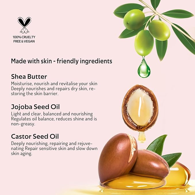 Multi Cream Blush & Blush Brush Set, Korean Makeup Blush for Cheeks, Multi-Use Face Balm, Lightweight & Hydrating, Blendable Color, Non-Greasy, Soft Bristles for Radiant Finish (Pink Camellia)