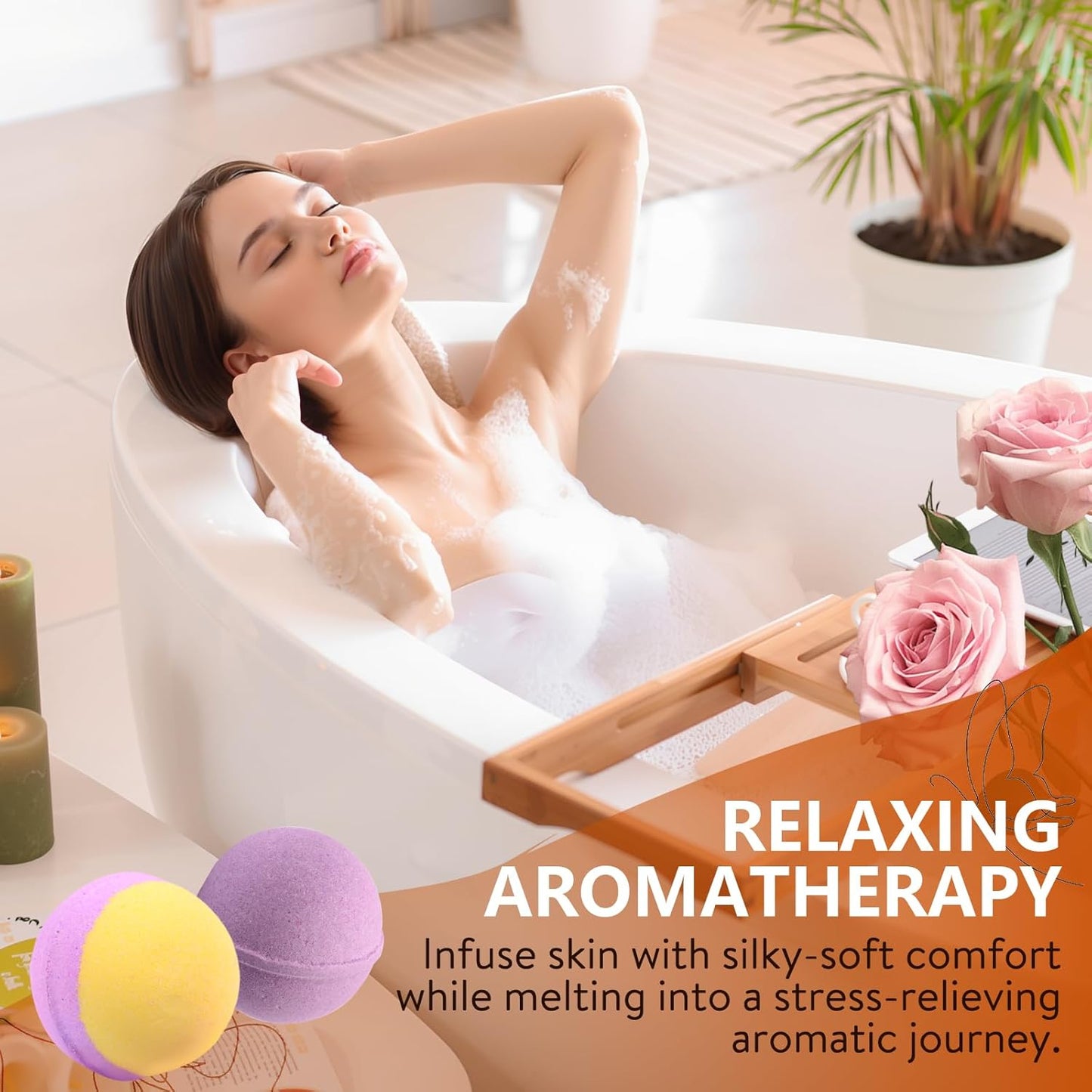 Bath Bombs for Women, 12 Pack Handmade Natural Fizzies Bath Bombs with 12 Unique Scents, Relaxing Bubble Bath for Dry Skin Moisturizing, Essential Oils Bathbomb Spa Gift Set for Mom, Wife, Girlfriend